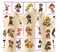 Shein Pegatinas decorativas de PAW Patrol, Chase, Rubble, camión de bomberos, Zuma, Skye, Rubble, Tracker, Rex, perros lindos, pegatinas decorativas DIY, de