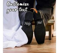 Shein Pegatinas personalizadas para zapatos de boda para el novio, calcomanías personalizadas para zapatos de novia - "Sí, acepto" y "Amor eterno"/"Te amaré