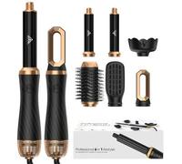 Shein Peinador de aire 6 en 1, secador de pelo iónico, peinador multifuncional, cepillo de aire caliente profesional, rizador automático, plancha de pelo pa