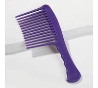 Shein Peine de dientes anchos y largos para desenredar el cabello, peine de dientes anchos grande anti frizz para todo tipo de cabello, cepillo para el cabe