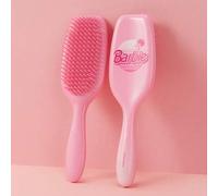 Shein Peine desenredante de la serie rosa de Barbie de MINISO. Colores degradados elegantes, mango cómodo, reduce eficazmente la electricidad estática, idea