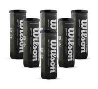 Shein Pelotas de Padel Wilson Premier - Formato AHORRO 6 Botes de 3 Pelotas de Pádel Presurizadas - Pelota OFICIAL Premier Padel - Máxima Durabilidad - Pelo