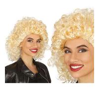 Shein Peluca Rubia de Cabello Rizado en Caja para Disfraces y Fiestas Temáticas, Complemento de Maquillaje y Moda, Moda Juvenil y para Eventos, Ideal para B