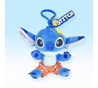 Shein Peluche de Lilo y Stitch de - Stitch con shorts de playa - Lindo y esponjoso accesorio colgante decorativo portátil