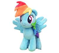 Shein Peluche oficial y auténtico de Mi Pequeño Pony, muñeca de felpa de 30cm del personaje animado Rainbow Dash, juguete suave y kawaii, regalo infantil pa