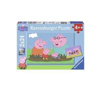 Shein Peppa Pig Happy Family Life 2x24 Piece Jigsaw Puzzle Age 4 Years+ 9082