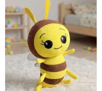 Shein Pequeña abeja Plim Plim amarilla de peluche, juguete divertido, regalo para familia, amigos, niños, Navidad, Halloween, relleno de calcetines navideño