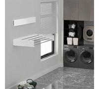 Shein Perchero de pared para interior, secador de toallas retráctil, ahorra espacio, tendedero invisible, plegable para colgar ropa