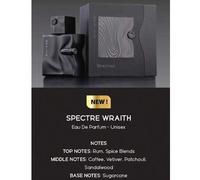 Shein PERFUME ARABE- Unisex - "Spectre Wraith Edp" - EAU DE PARFUM - 100ML - Inspirado en Kilian Black Phantom -Una fragancia vibrante, ideal para fiestas