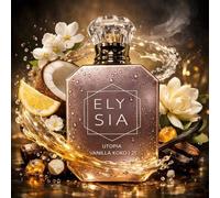 Shein Perfume Elysia Utopia de Fragrance World de 50ml, adecuado para vacaciones, Día de la Madre, cumpleaños y otras ocasiones