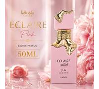 Shein Perfume Lattafa Eclaire Pink 50ML Fragancia Elegante y Dulce para Mujer EDP de Larga Duración