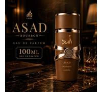 Shein Perfume para hombre Lattafa Asad Bourbon EDP 100ML de larga duración, aroma cálido, especiado, amaderado, de vainilla y ámbar