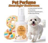 Shein Perfume y colonia para mascotas con aroma a galleta de azúcar - Spray desodorizante natural de larga duración para un pelaje fresco, fórmula suave par