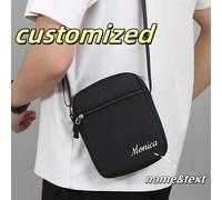 Shein Personaliza tu propia bolsa, un sencillo y elegante bolso de mensajero de unicolor, un pequeño bolso de mensajero cuadrado con cierre de cremallera de