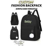 Shein Personaliza tu propia mochila con un nombre personalizado o saludos festivos. Crea tu propia mochila. Esta nueva mochila de vuelta al colegio cuenta c