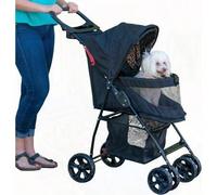Shein Pet Gear Happy Trails cochecito de mascotas para gatos y perros fácil de jugar con forroíble cesta de alejamiento PG8030NZJGA