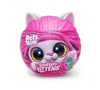Shein PETS ALIVE Smitten Kittens Caja Ciega - Juguete de peluche con ojos brillantes y sonido (Requiere 2 pilas AAA) Muñeca de dibujos animados de niña Caja