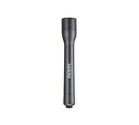 Shein Philips SFL4002T/10 - Linterna LED, 110 Lúmenes, Hasta 5 Horas de Reproducción, Resistente al Agua IPX4, Color Negro (2 Pilas AA Incluidas)