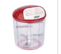 Shein Picadora Batidora Manual 650 o 1000 ml 3 o 4 Cuchillas para Picar y Cortar Verdura Frutos Secos Tomate Hierbas Ajos Cebollas etc. Batidor para Huevos