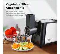 Shein Picadora de carne, máquina de enema eléctrica, picadora de carne multifunción, picadora de carne, picadora de carne de acero inoxidable 304