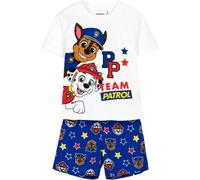 Shein Pijama Corto Paw Patrol Para Niños y Niñas - Pijama de Verano Infantil Suave, Transpirable y Ligero - Pijama Cómodo de 2 Piezas, Pantalón y Camiseta C