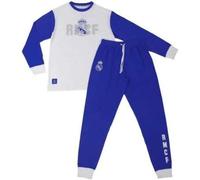 Shein Pijama De Manga Larga Real Madrid Azul Y Blanco Niño Entrega 24/48 Horas - Envío Desde España