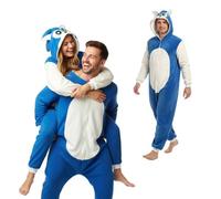 Shein Pijama Kigurumi para adultos Peluche Disfraz Unisex Sonic