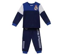Shein Pijama Manga Larga Real Madrid Azul Marino Niño Entrega 24/48 Horas - Envío Desde España