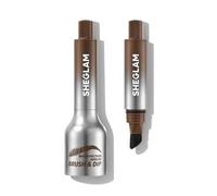 Shein Pincel Angular Brow-Fection Y Trazos Tipo Cabello Dip-Taupe LáPiz De Gel Eyeborw Eyeborw FáCil De Colorear Larga DuracióN Secado RáPido Modelado Natur