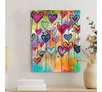 Shein Pintura por números de Corazón de Amor: Ilumina una vida creativa, dibuja un mundo colorido. Pintura por números DIY, comienza tu viaje artístico. Es