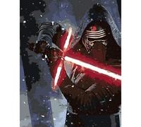 Shein Pintura por números Imágenes para pintar - Kylo Renn Star Wars 40x50 cm