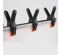 Shein Pinza de resorte extra grande y de gran resistencia, pinza de carpintería, pinza de resorte de uso general para mejoras en el hogar y bricolaje, herra