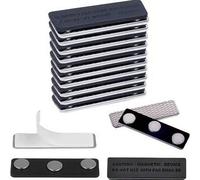 Shein Pinzas magnéticas para cortinas - Pinzas magnéticas para cortinas con adhesivo para cortinas opacas, persianas horizontales, aislamiento de ventanas e