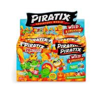 Shein PIRATIX ADVENTURE WORLD Serie Wild Kingdom - Caja con 24 Sobres de Figuras Pirata coleccionables. Cada sobre Contiene 1 Piratix y 1 Accesorio con Efec