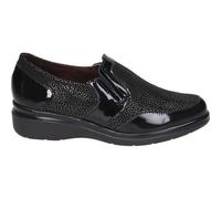 Shein PITILLOS | Zapato MocasÃn Pitillos para Mujer â Zapato de Piel en Color Negro en recubierto â Mocasines sin Cierre â De Piel â Elegante â C