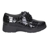 Shein PITILLOS | Zapato Oxford Pitillos para Mujer - Zapato de Piel con Cuña en recubierto - Zapatos de Cuña con Cordones - De Piel - Elegante - Cómodas y L