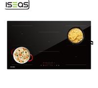 Shein Placa de inducción 5 placas 90 cm Placa de inducción 5 zonas Flexzone autosuficiente 90 cm
