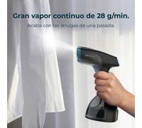 Shein Plancha Vertical IronHero 1800 Ultimate, 1800 W de Potencia con Suela Cerámica y Pantalla Táctil LED para un Planchado Rápido y Eficiente. Desinfecta