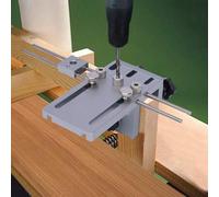 Shein Plantilla de perforación de calibre de clavija Jig Kit 6/8/10mm calibre de perforación práctico