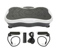 Shein Plataforma vibratoria con motor ultra silencioso para entrenamiento de cuerpo completo en casa, dispositivo de vibración con placa vibratoria LCD + co