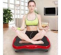 Shein Plataforma vibratoria XL: plataforma vibratoria para entrenamiento de cuerpo completo con correas. Dispositivo de drenaje linfático para pérdida de pe
