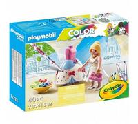Shein PLAYMOBIL COLOR - DISEÑADORA DE MODA, 71374, TIENDA CON LICENCIA OFICIAL, ENVÍO 24-72 HORAS, CLICKS ORIGINALES, JUGUETES, PINTAR, CREAR, DISEÑO MODA,