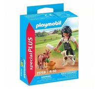 Shein PLAYMOBIL - MUJER CON CABRAS, 71759, TIENDA CON LICENCIA OFICIAL, ENVÍO 24-72 HORAS, CLICKS ORIGINALES, JUGUETES, NIÑOS, ANIMALES, GRANJA, NATURALEZA,