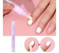 Shein Pluma correctora de uñas de 1 pieza con 3 puntas de pluma, removedor de esmalte de uñas en gel, limpiador, eliminador de exceso de esmalte de uñas, he