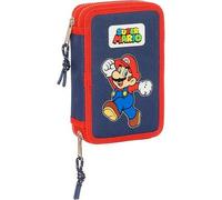 Shein Plumier Doble Super Mario World Entrega 24/48 Horas - Envío Desde España