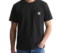 Shein Pocket Relaxed Fit Men's camiseta Black
