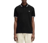 Shein Polo de manga corta FRED PERRY con vivos a dos colores