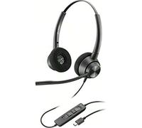 Shein POLY EncorePro 310 Auriculares Alámbrico Diadema Oficina/Centro de llamadas USB tipo A Negro