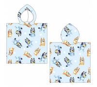 Shein Poncho de Microfibra Bluey y Bingo Azul Entrega 24/48 Horas - Envío Desde España