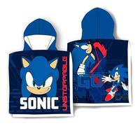Shein PONCHO TOALLA SONIC THE HEDGEHOG ALGODON - Toalla Licencia Oficial De Alta Calidad - Toalla Licencia Oficial Con Diseños Exclusivos - Toalla Licencia